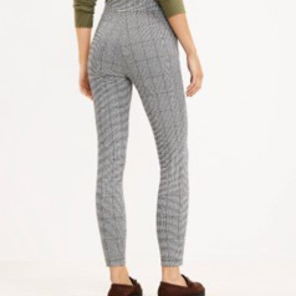 LOFT Plaid Leggings NWT - Picture 6 of 6